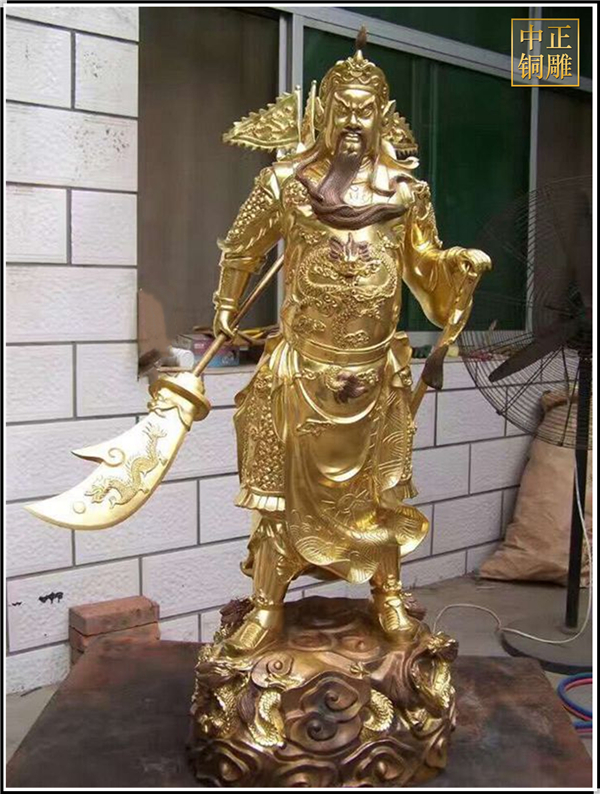 鎏金銅關公鑄造廠家.jpg 鎏金銅關公鑄造廠家.jpg